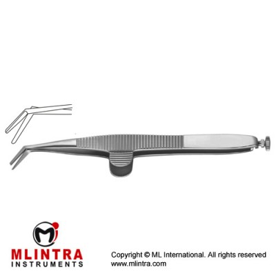 Wecker Iris Scissor Angled - Blunt/Blunt Stainless Steel, 11 cm - 4 1/2"